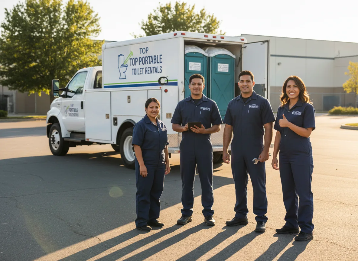 Short Term Porta Potty Rental company in New Goshen, IN